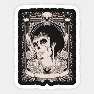 Voodoo Face Sticker